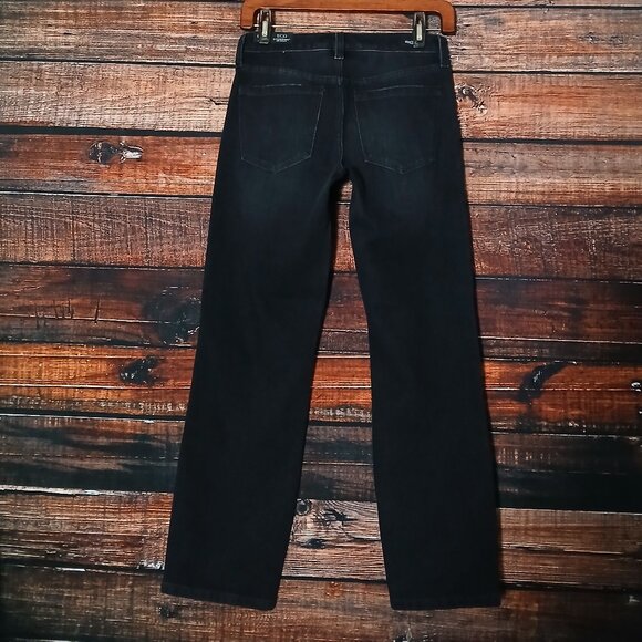 NWT Liverpool Jeans Size 0 25 ECO Liv Non-Skinny Skinny Black Side Stripes - Picture 4 of 14